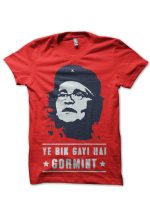 Ye Bik Gayi Hai Gormint Red T-Shirt