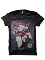 Harley Quinn Black T-Shirt