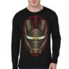 Iron Man Black Full Sleeve T-Shirt