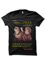 Tyrion And Joffrey Black T-Shirt