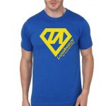 Lazar Angelov Superman Blue T-Shirt
