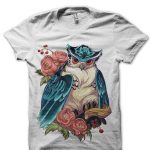 Tattooist Irezumi Owl T-Shirt