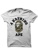 A Bathing Ape White T-Shirt