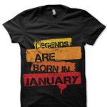 Legends Are Born In February T-Shirt