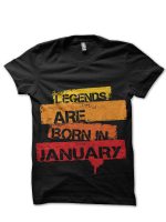 Legends Are Born In February T-Shirt