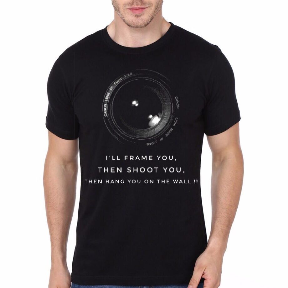 I,ll Frame You Black T-Shirt