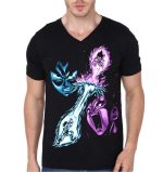 Goku Vs Vegeta Black T-Shirt