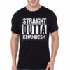 Straight Outta Khandesh Black T-Shirt