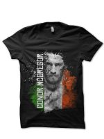 Nation Lover Mcgregor Black T-Shirt
