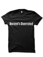 Normal's Overrated Black T-Shirt