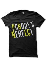 Pobody's Nerfect Black T-Shirt