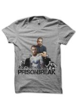 Cast Of Prison Break Grey T-Shirt