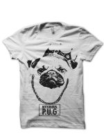 P.U.G Sketch White T-Shirt