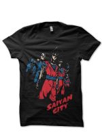 Saiyan City Black T-Shirt