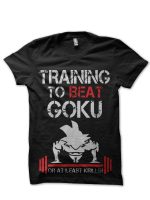 Goku Workout Black T-Shirt