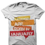Legends Are Born In February T-Shirt