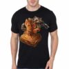 Rocket and baby Groot Black T-Shirt