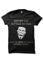 Anonymous Black T-Shirt