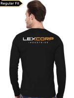 Lexcorp Black Full Sleeve T-Shirt