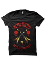 Metal Militia Black T-Shirt