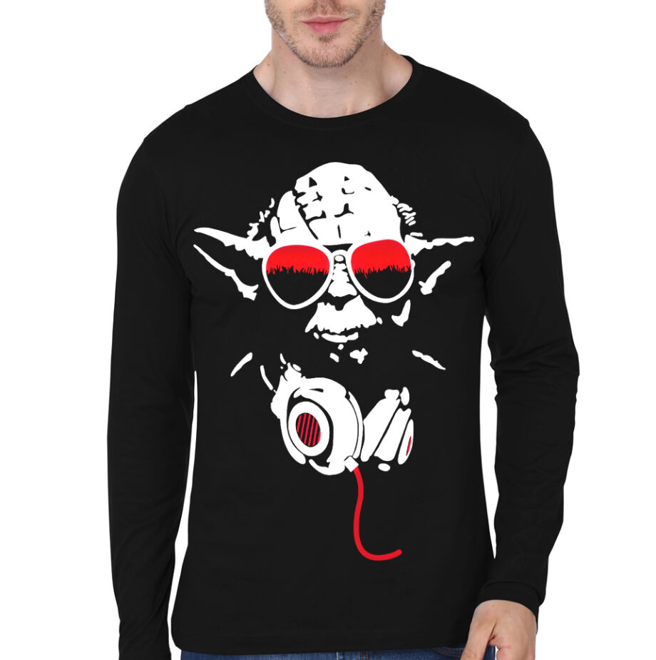 DJ Yoda Black Full Sleeve T-Shirt