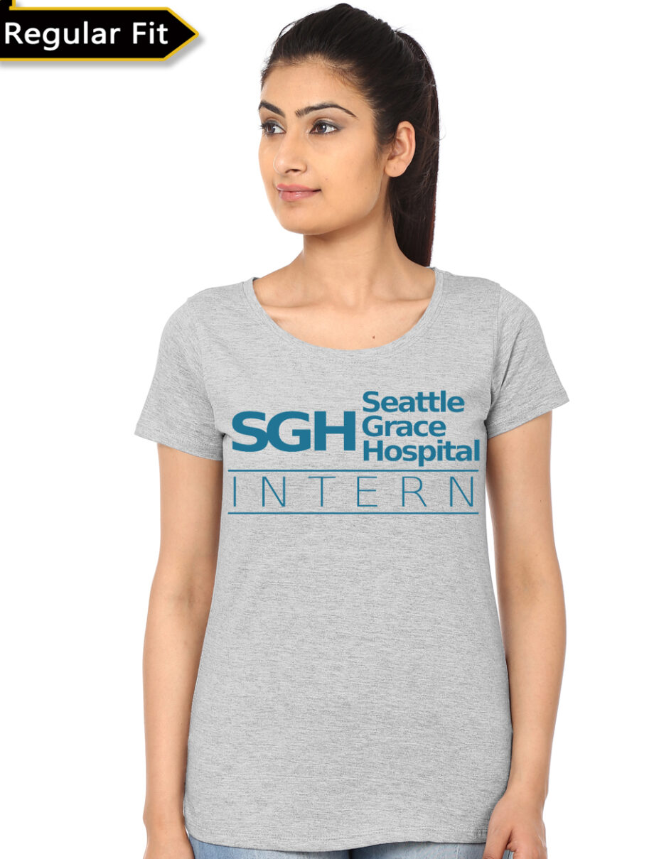 Intern Grey Girl's T-Shirt