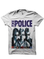 The Police Greatest Hits White T-Shirt