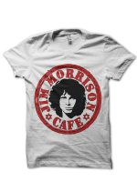 Jim Morisson Cafe White T-Shirt
