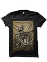 Lamb Of God Heavy Metal Black T-Shirt