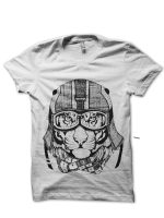 Tiger On Adventure White T-Shirt