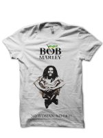 No Woman No Cry White T-Shirt