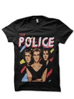 The Police Beach Towel Black T-Shirt