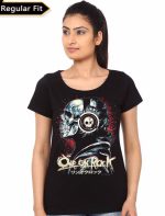 One Ok Rock Girls Black T-Shirt