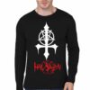 Hail Satan Metal Cover Black T-Shirt