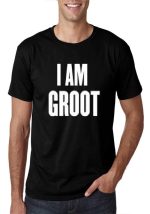 I Am Groot Black T-Shirt