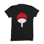 Naruto Uchiha Clan Black T-Shirt