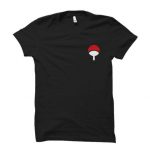 Naruto Uchiha Clan Black T-Shirt