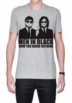 Men In Black Grey T-Shirt