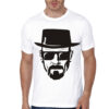 Breaking Bad Art Heisenberg White T-Shirt