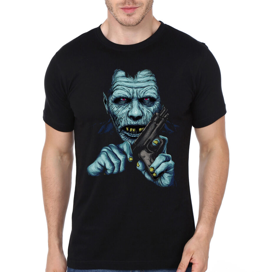 Zombie Loading Gear Black T-Shirt