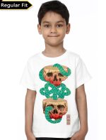 Two Skull Souls Kids T-Shirt