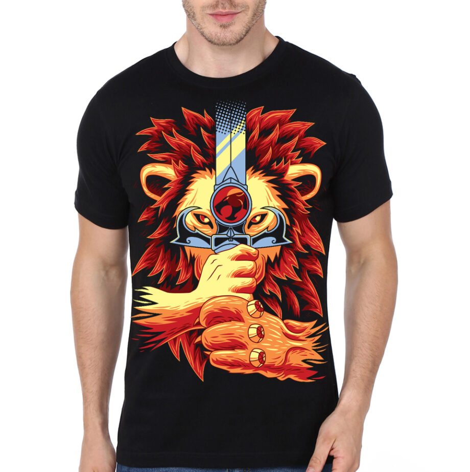 Lion's Thunder Black T-Shirt