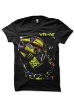 Moto GP VR 46 Black T-Shirt