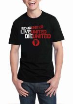 Born United Black T-Shirt