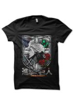 Shingeki No Kyojin Black T-Shirt