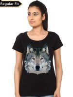 Wolf Girls Black T-Shirt