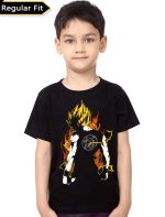 DBZ Goku Kid's Black T-Shirt