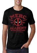 Merc Deadpool Academy Black T-Shirt