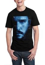 Winter Is Here Black T-Shirt