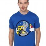 Minion Kart Royal Blue T-Shirt